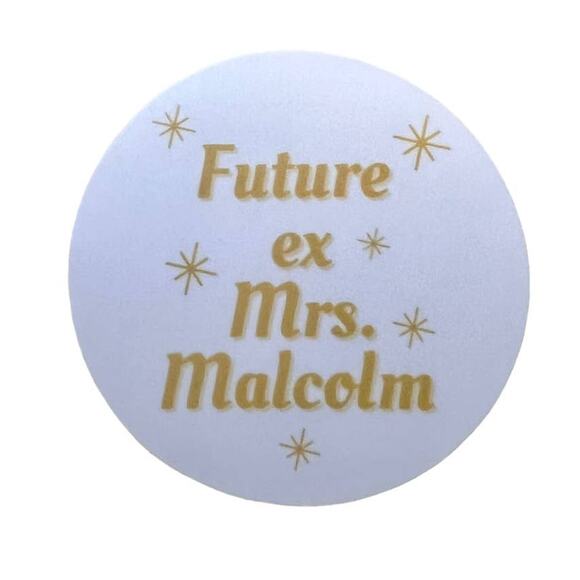 Future ex mrs Malcolm sticker - Picture 2 of 3